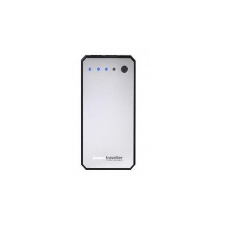 POWERTRAVELLER Powertraveller PTLDISC001 6000 mAh Sleek Compact Stylish Charger; 136 x 64 x 15 mm PTLDISC001